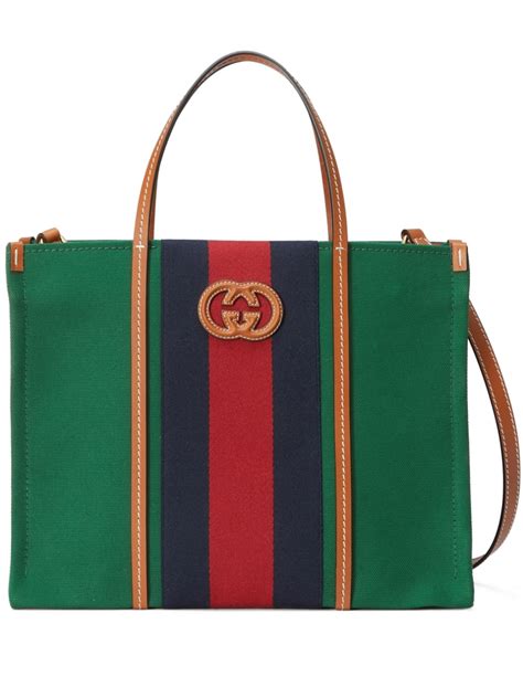 gucci stripe tote